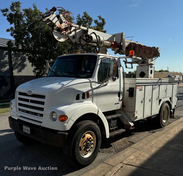 image for item IE9148 2001 Sterling digger derrick truck