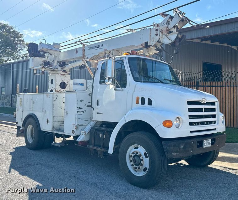 image for item IE9148 2001 Sterling digger derrick truck