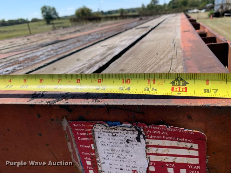 image for item JT9729 1997 Viking VPPD-48 drop deck trailer