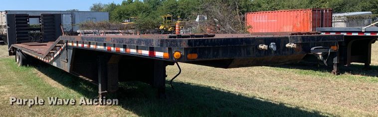 image for item JT9730 1981 Aztec drop deck equipment trailer