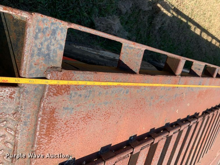 image for item JT9730 1981 Aztec drop deck equipment trailer