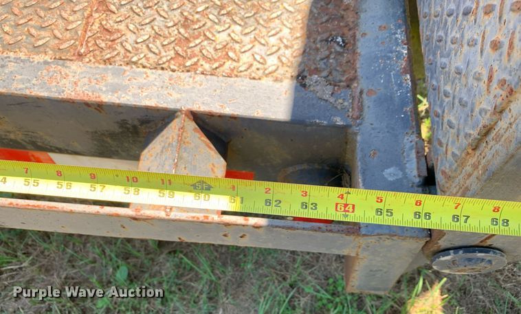 image for item JT9730 1981 Aztec drop deck equipment trailer