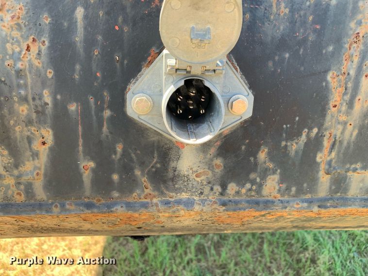 image for item JT9730 1981 Aztec drop deck equipment trailer