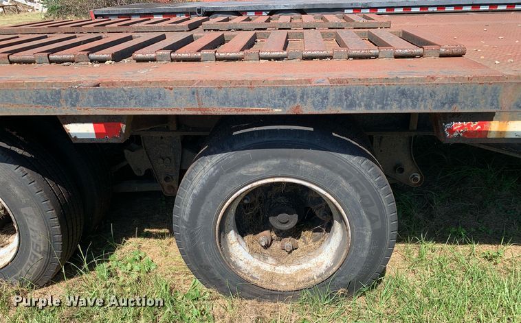 image for item JT9730 1981 Aztec drop deck equipment trailer