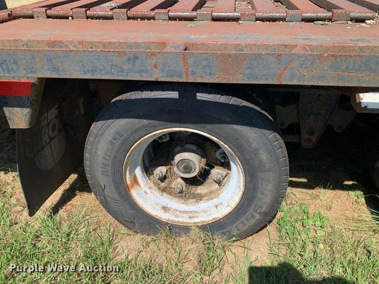 image for item JT9730 1981 Aztec drop deck equipment trailer