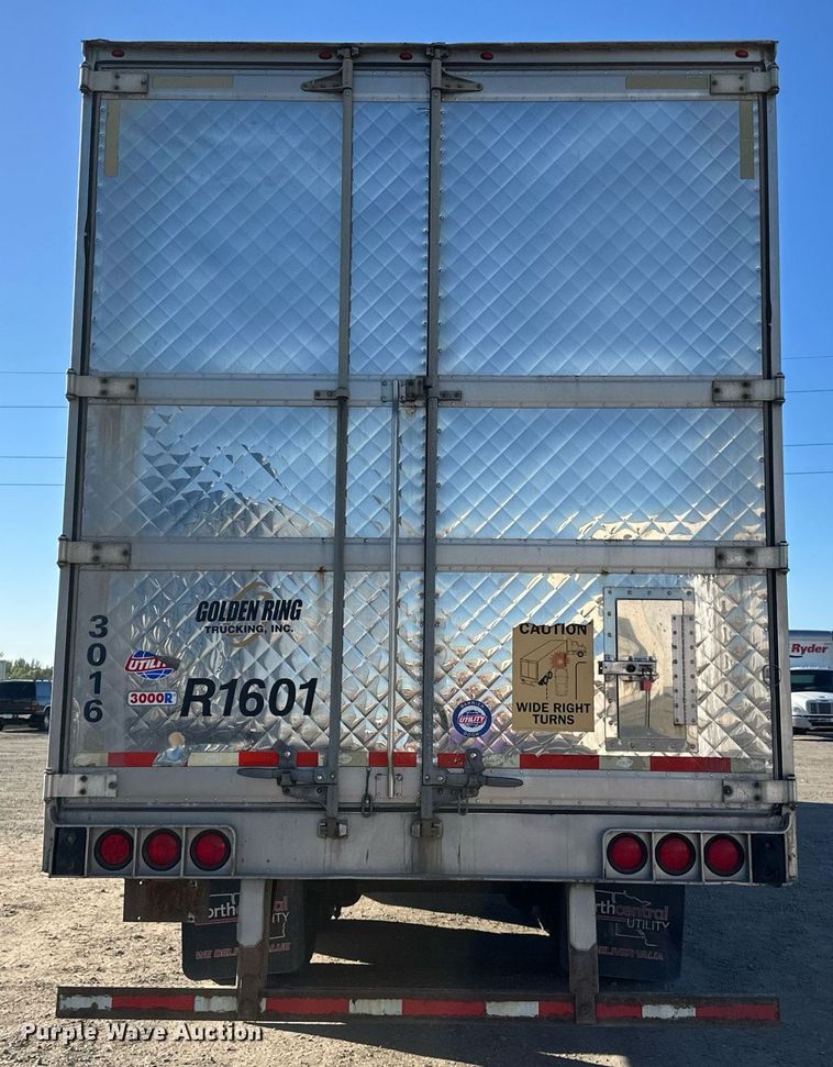 image for item LR9494 2016 Utility VS2RA refrigerated van trailer