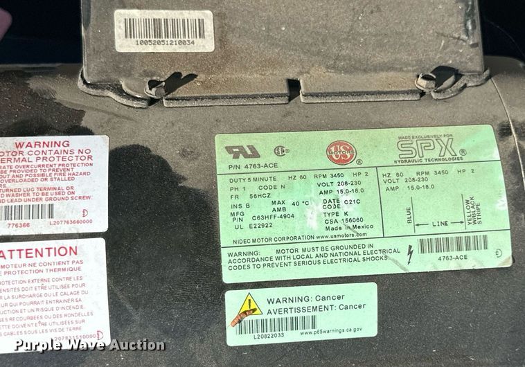 image for item DD3323 2022 Versymmetric CL10-XP9 two post automotive lift