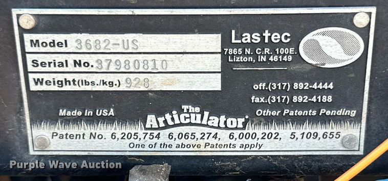 image for item DD3351 Lastec 3682 lawn mower