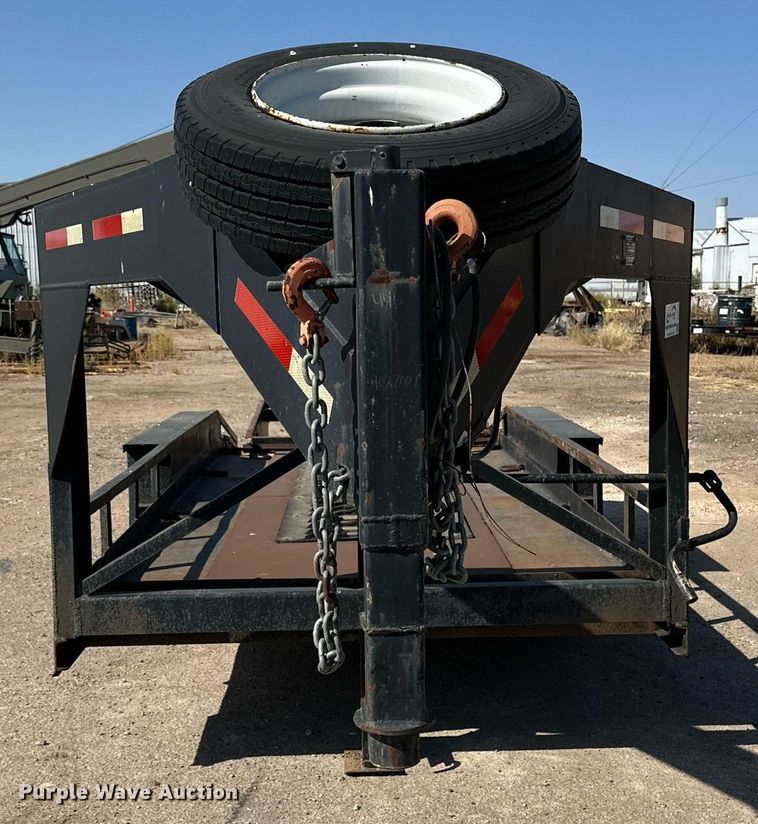 image for item DD3378 1995 Belshe T-18 equipment trailer