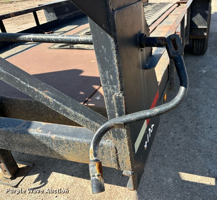 image for item DD3378 1995 Belshe T-18 equipment trailer