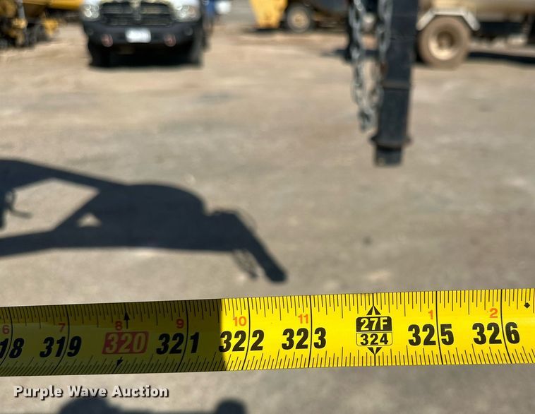 image for item DD3378 1995 Belshe T-18 equipment trailer