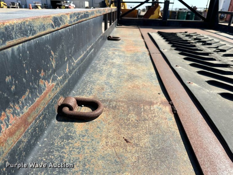 image for item DD3378 1995 Belshe T-18 equipment trailer