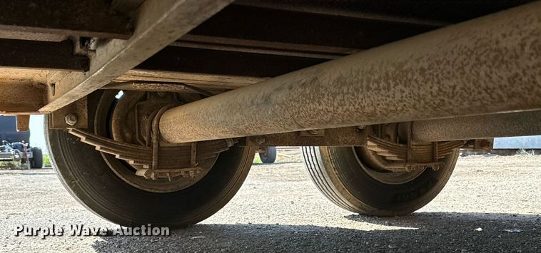 image for item DD3378 1995 Belshe T-18 equipment trailer