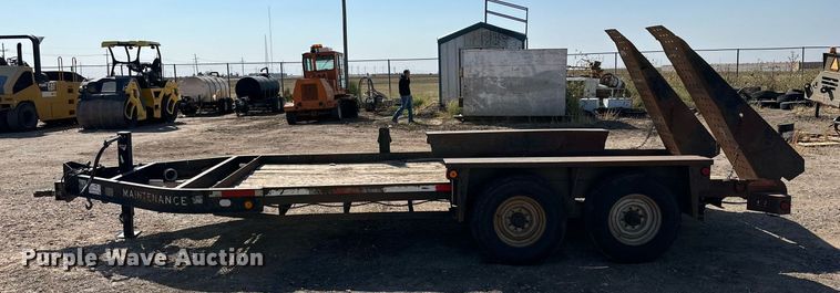 image for item DD3379 2002 Belshe WB-12 equipment trailer