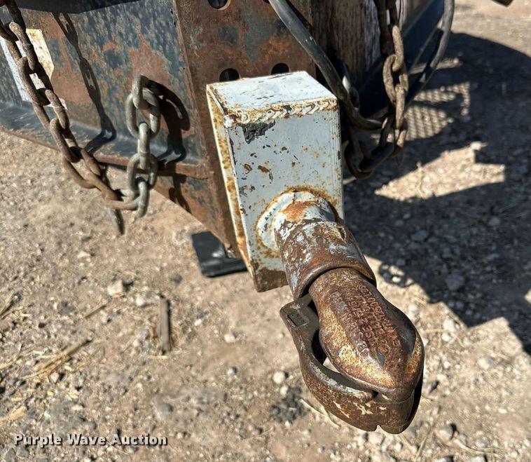 image for item DD3379 2002 Belshe WB-12 equipment trailer