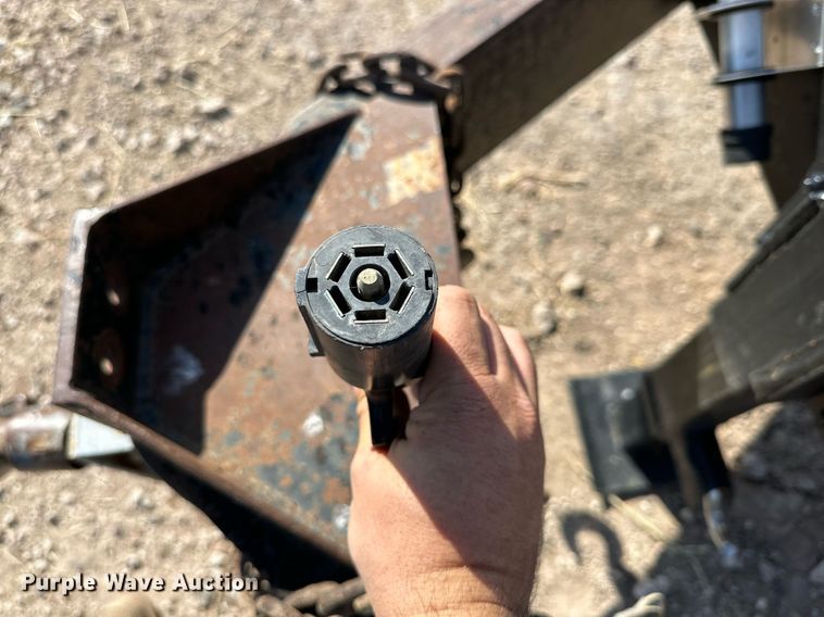 image for item DD3379 2002 Belshe WB-12 equipment trailer