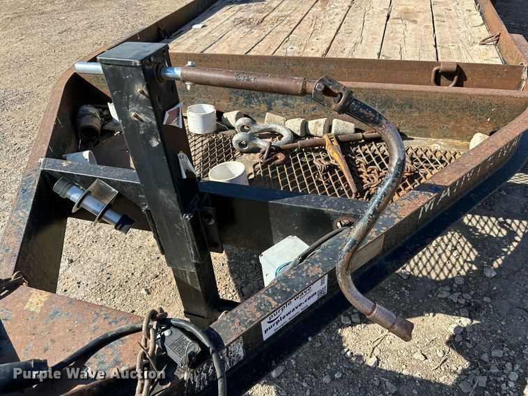 image for item DD3379 2002 Belshe WB-12 equipment trailer