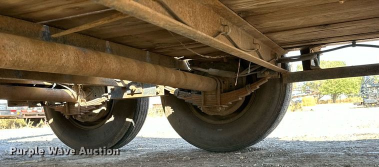 image for item DD3379 2002 Belshe WB-12 equipment trailer