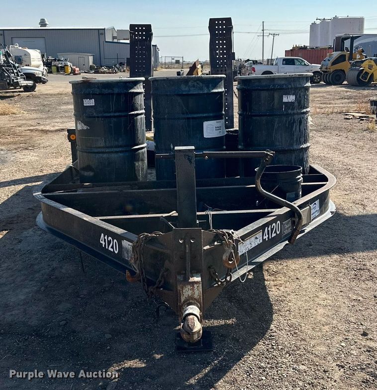 image for item DD3380 2006 Belshe WB-12 equipment trailer