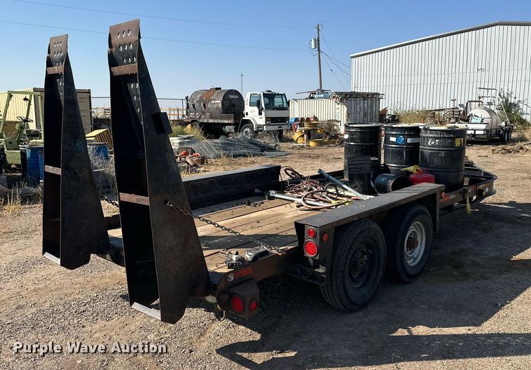 image for item DD3380 2006 Belshe WB-12 equipment trailer