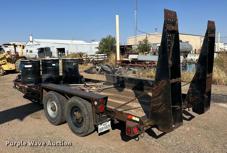 image for item DD3380 2006 Belshe WB-12 equipment trailer