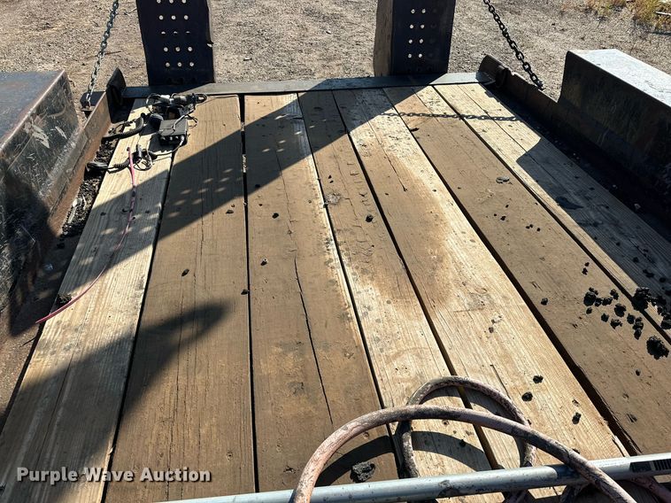 image for item DD3380 2006 Belshe WB-12 equipment trailer