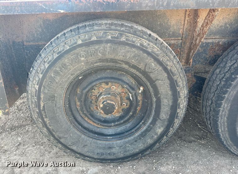 image for item DD3380 2006 Belshe WB-12 equipment trailer