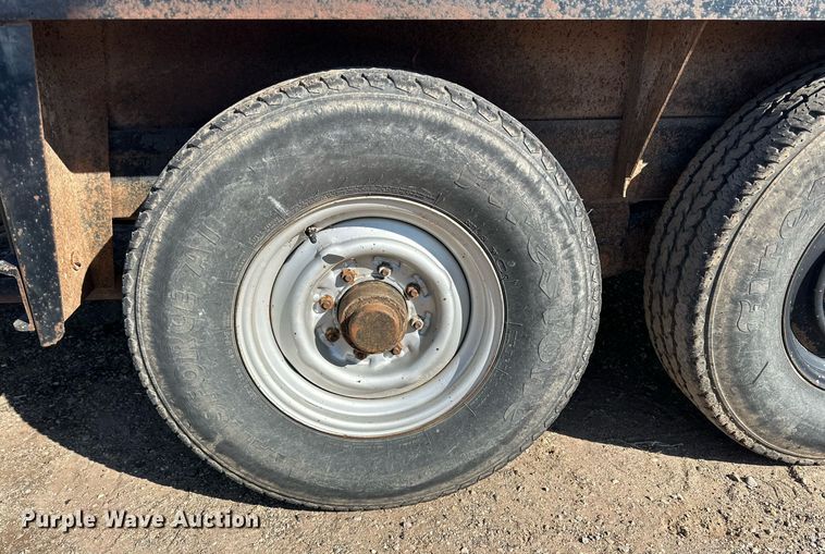 image for item DD3380 2006 Belshe WB-12 equipment trailer