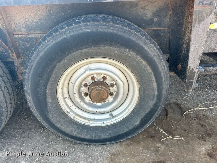 image for item DD3380 2006 Belshe WB-12 equipment trailer