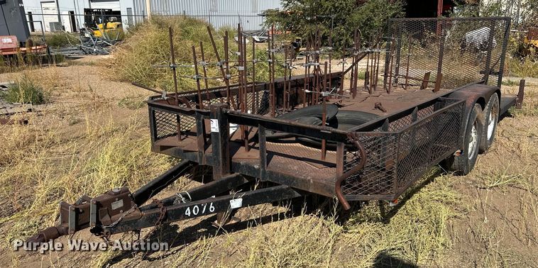 image for item DD3390 2008 Shop built Utility trailer