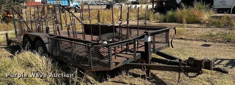 image for item DD3390 2008 Shop built Utility trailer