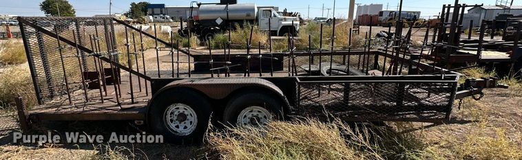 image for item DD3390 2008 Shop built Utility trailer