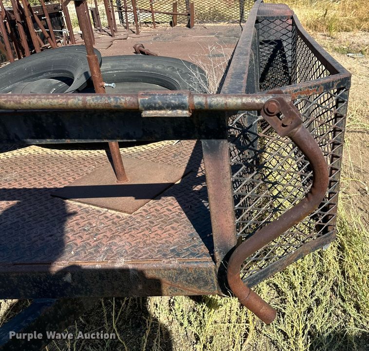 image for item DD3390 2008 Shop built Utility trailer