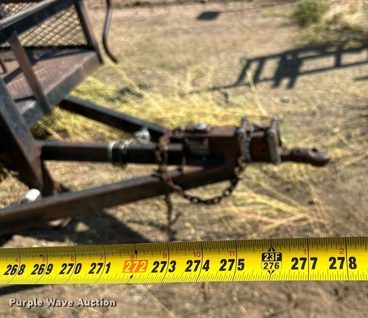 image for item DD3390 2008 Shop built Utility trailer