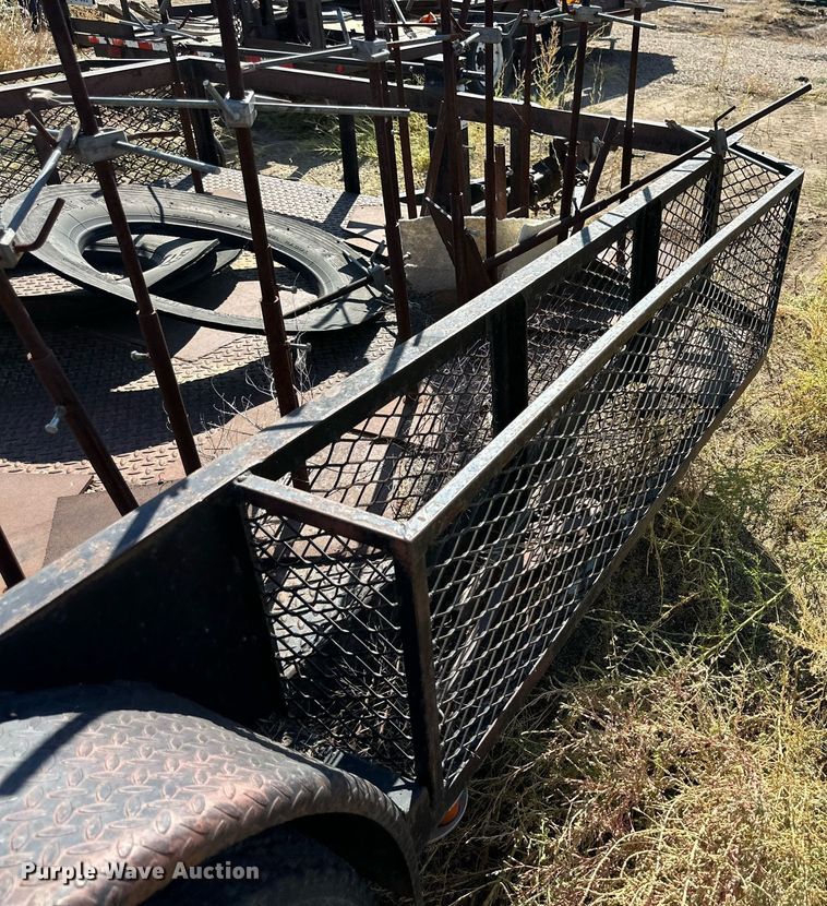 image for item DD3390 2008 Shop built Utility trailer