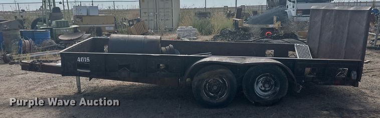 image for item DD3392 1992 Shop built utility trailer