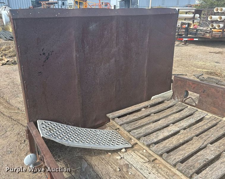 image for item DD3392 1992 Shop built utility trailer