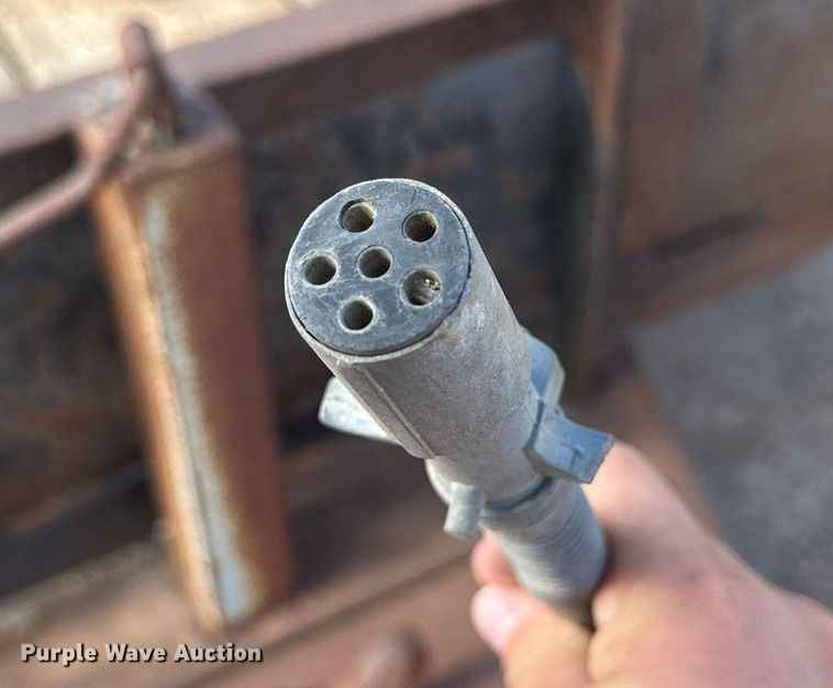 image for item DD3392 1992 Shop built utility trailer