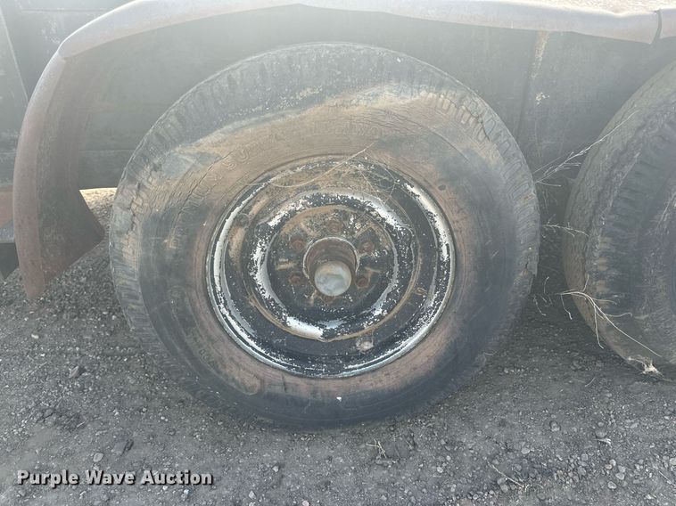 image for item DD3392 1992 Shop built utility trailer