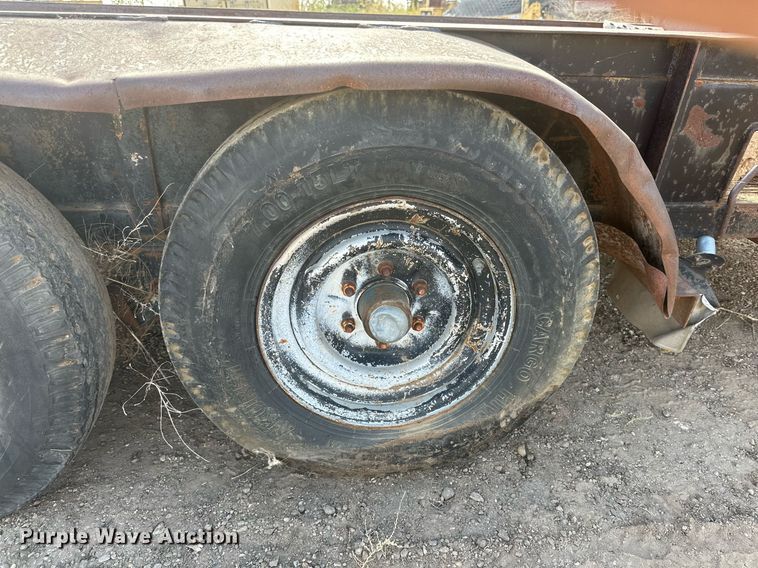 image for item DD3392 1992 Shop built utility trailer