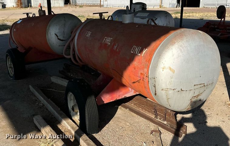 image for item DK6940 (2) shop built water trailers