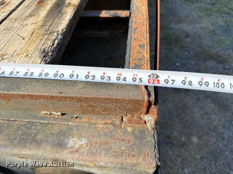 image for item DO2560 2013 Texas Pride FT820520KGN flatbed trailer