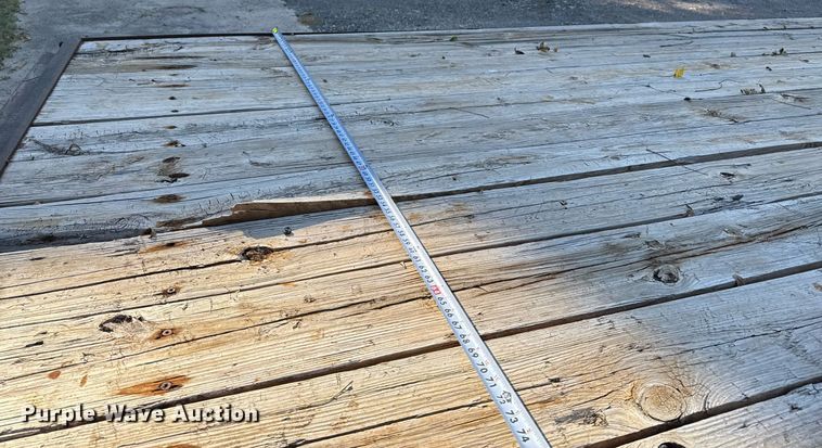 image for item DO2560 2013 Texas Pride FT820520KGN flatbed trailer