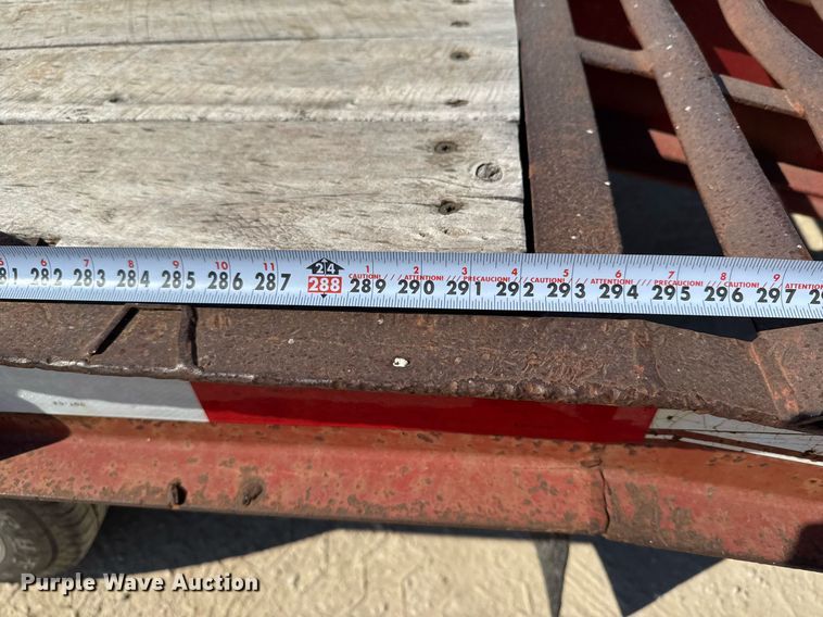 image for item DO2566 1982 Kalyn LSCT-24 equipment trailer