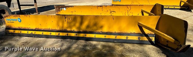 image for item DT2054 Protech  LP18L 18' W wheel loader snow pusher 