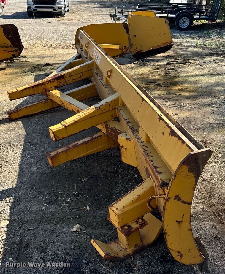 image for item DT2054 Protech  LP18L 18' W wheel loader snow pusher 