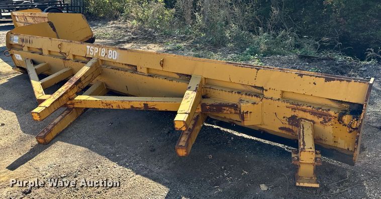 image for item DT2054 Protech  LP18L 18' W wheel loader snow pusher 