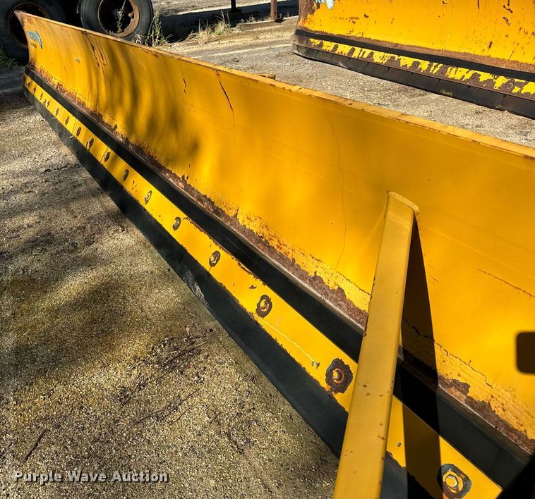 image for item DT2054 Protech  LP18L 18' W wheel loader snow pusher 