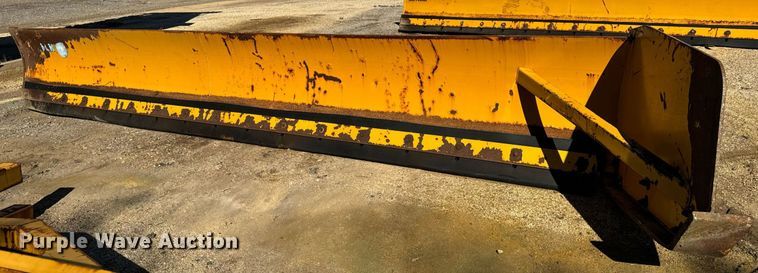 image for item DT2055 Protech  LP18L 18' W wheel loader snow pusher 