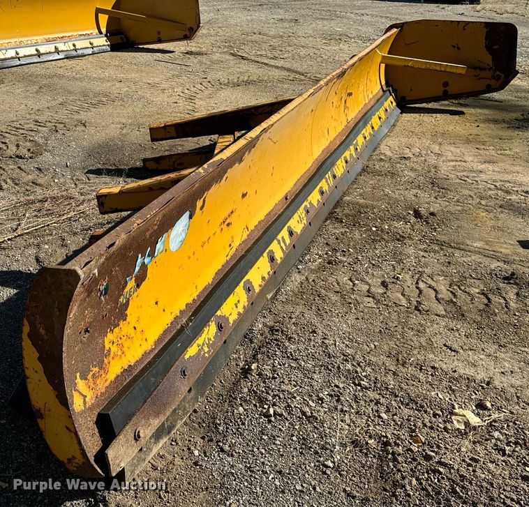 image for item DT2055 Protech  LP18L 18' W wheel loader snow pusher 